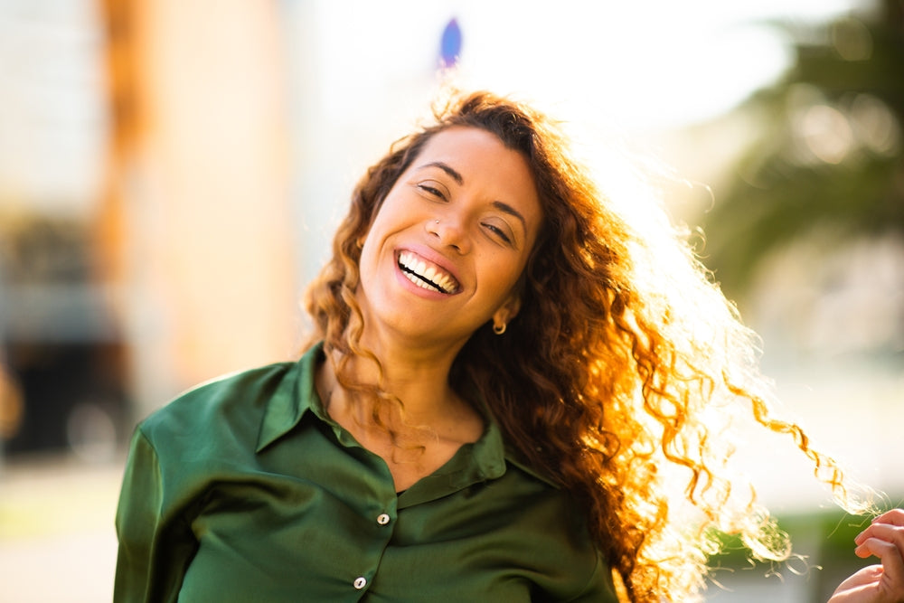 Beautiful smiling latin woman