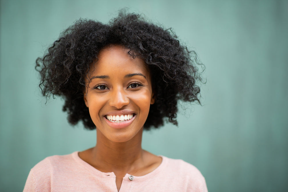 Beautiful Smiling Black Woman